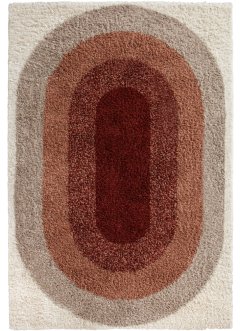 Hochflor Teppich mit ovalem Muster, bpc living bonprix collection