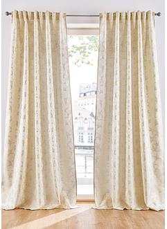 Jacquard Gardine mit grafischem Muster (1er Pack), bpc living bonprix collection