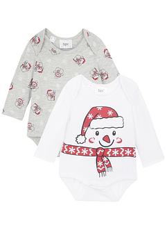 Baby Langarmbody aus Bio-Baumwolle, bpc bonprix collection