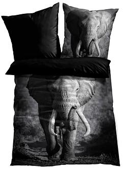Wendebettwäsche mit Elefant, bpc living bonprix collection