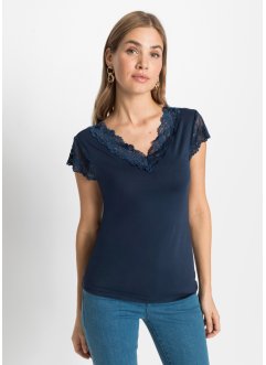 Spitzen-Shirt, BODYFLIRT boutique