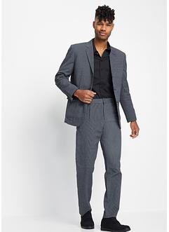 Anzug Seersucker (2-tlg.Set): Sakko und Hose Slim Fit, bpc selection