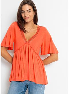 Boho-Shirt mit Spitze, BODYFLIRT