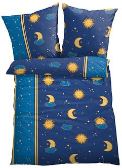 Bettwäsche mit Sonne, Mond und Sternen, bpc living bonprix collection