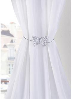 Raffhalter mit Schmetterlingsmotiv (2er Pack), bpc living bonprix collection