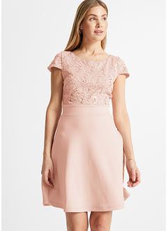 Kleid mit Spitze und Pailletten, BODYFLIRT boutique