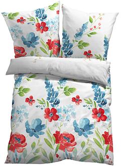 Bettwäsche mit floralem Design, bpc living bonprix collection