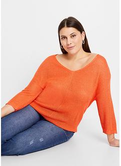 Sommer-Pullover mit Glanzgarn, BODYFLIRT