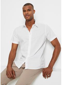 Stretch-Kurzarmhemd, Slim Fit, RAINBOW