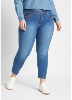 Skinny Shaping Jeans Mid Waist, cropped, John Baner JEANSWEAR