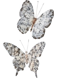Wanddeko Schmetterlinge (2-tlg.Set), bpc living bonprix collection
