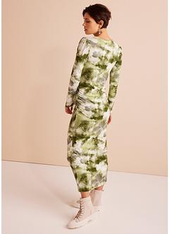 Maxi-Kleid mit Raffung, RAINBOW
