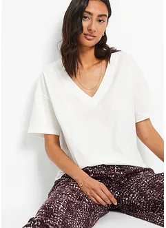 Oversize-Shirt aus reiner Bio-Baumwolle, bonprix