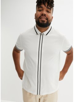 Piqué-Poloshirt mit Reißverschluss, bpc selection
