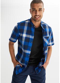 Kurzarmhemd mit Stehkragen, John Baner JEANSWEAR
