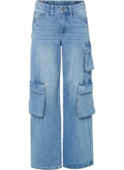 Cargo-Jeans aus reiner Baumwolle, RAINBOW