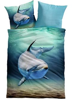 Wendebettwäsche mit Delfin, bpc living bonprix collection