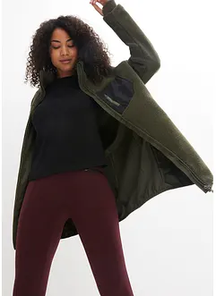 Teddy-Fleece Jacke, bonprix