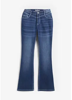 Bootcut Jeans, Mid Waist Thermo, bonprix