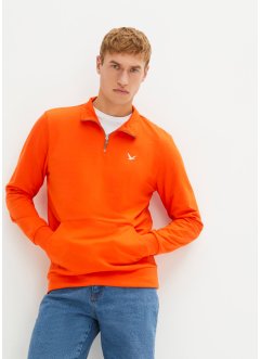 Sweatshirt mit Troyerkragen und recyceltem Polyester, bpc bonprix collection
