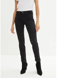 Straight Jeans Mid Waist, Stretch, bonprix