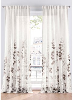 Vorhang mit floralem Druck (1er Pack), bpc living bonprix collection
