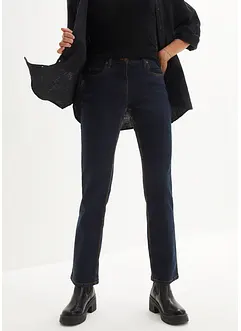 Straight Jeans Mid Waist, Stretch, bonprix