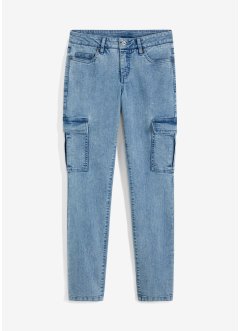 Straight Jeans Mid Waist, cargo, RAINBOW