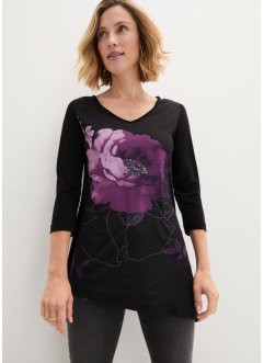 Longshirt mit floralem Muster, bpc selection