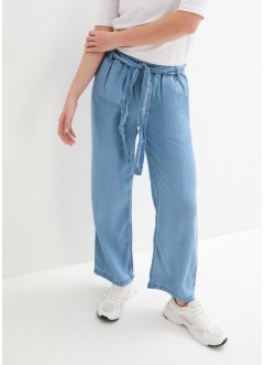 Wide Leg Jeans, High Waist, Rundumgummibund, bpc bonprix collection