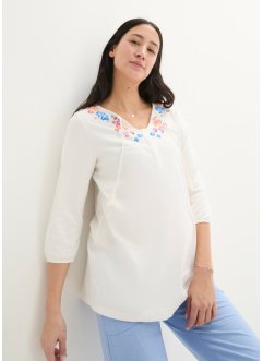 Umstandsshirt / Stillshirt mit Quaste und Blumendruck, bpc bonprix collection