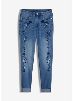 Slim Jeans, Mid Waist, cropped, BODYFLIRT