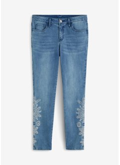 Skinny-Jeans mit Lochstickerei, BODYFLIRT