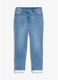 Stretch-Jeans mit Bordüre, bonprix