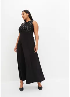Maxikleid mit Paillettenstickerei, bonprix