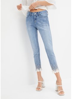 Skinny-Jeans mit Spitze, BODYFLIRT