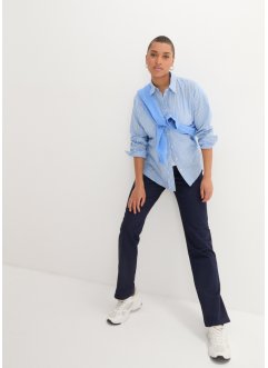 Straight Jeans, Mid Waist, Rippbund, bpc bonprix collection