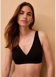 Bralette ohne Bügel mit Bio-Baumwolle, bonprix