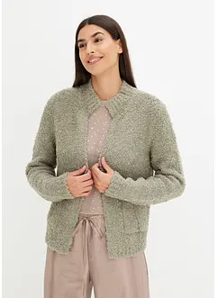 Strickjacke aus Bouclé Garn, bonprix