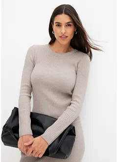 Gerippter Pullover, bonprix