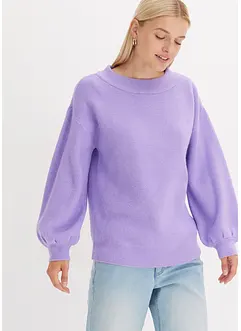 Pullover mit Ballonärmeln, bonprix