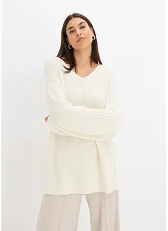 Oversize-Pullover aus Woll-Mix, bonprix