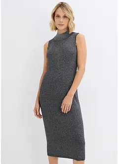 Strickkleid mit Glanzgarn, bonprix