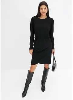 Jerseykleid mit Glitzer, bonprix