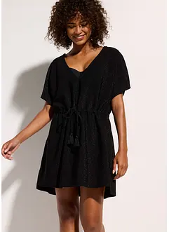 Strand Tunika mit Glanzfäden, bonprix