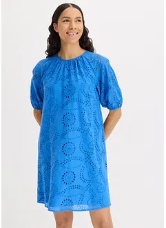 Kleid mit Lochstickerei, bonprix