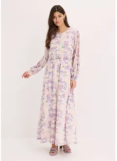 bedrucktes Mesh-Maxikleid, bonprix