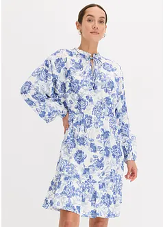 bedrucktes Satin-Kleid, bonprix