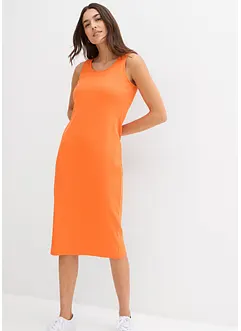 Trägerkleid aus Bio- Baumwoll-Stretch, bonprix