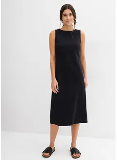 Midikleid aus reiner schwerer Bio-Baumwolle, bonprix